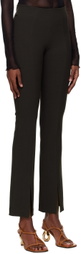 LVIR Brown Slit Trousers