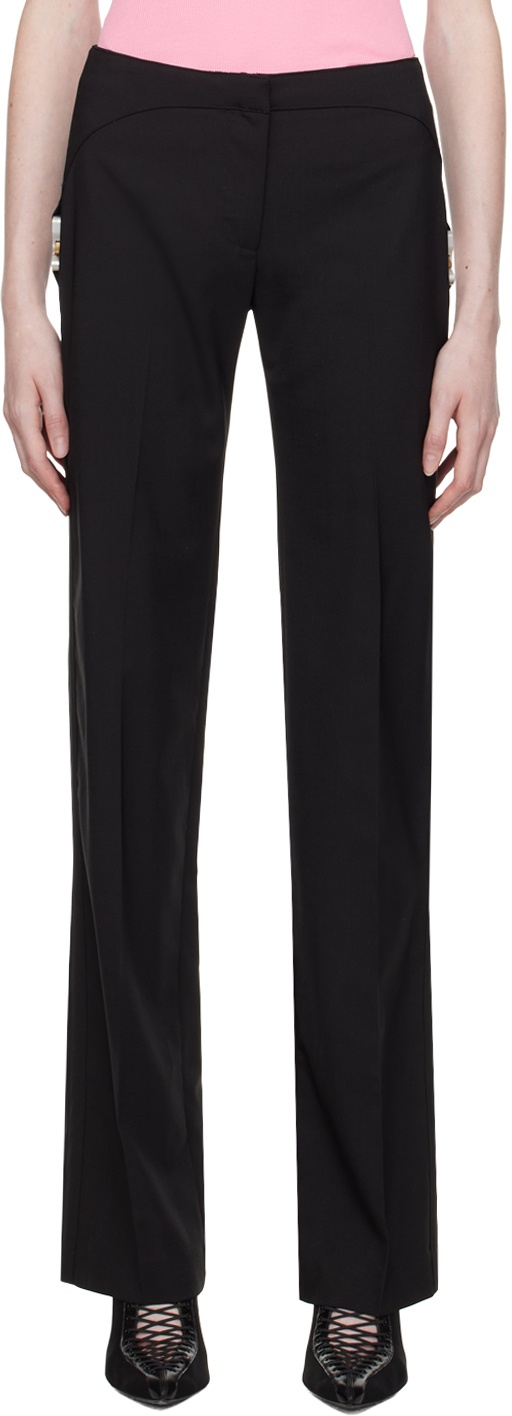 Photo: 1017 ALYX 9SM Black Tailoring Buckle Trousers