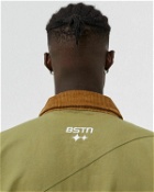 Bstn Brand Workwear Warm Up Jacket Green - Mens - Denim Jackets/Overshirts