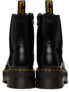 Dr. Martens Black Jadon Smooth Leather Platform Boots