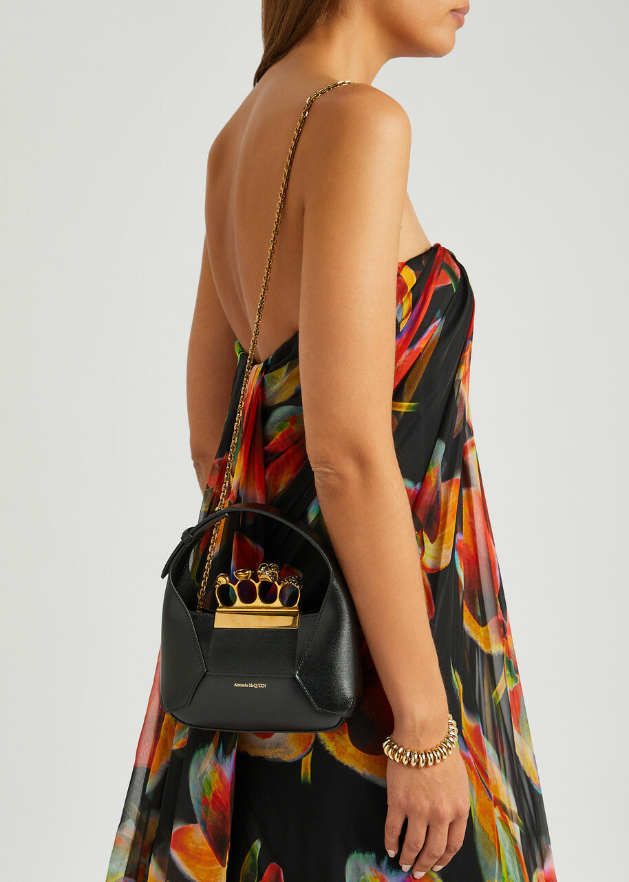 【関税&送料込】Alexander Mcqueen Jewelled Mini Hobo Bag Alexander McQueen | Jewelled Hobo Mini Handbag | Mini Bags