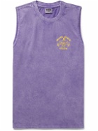Y,IWO - Logo-Print Cotton-Jersey Tank Top - Purple