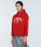 Balenciaga - Maison cotton hooded sweatshirt