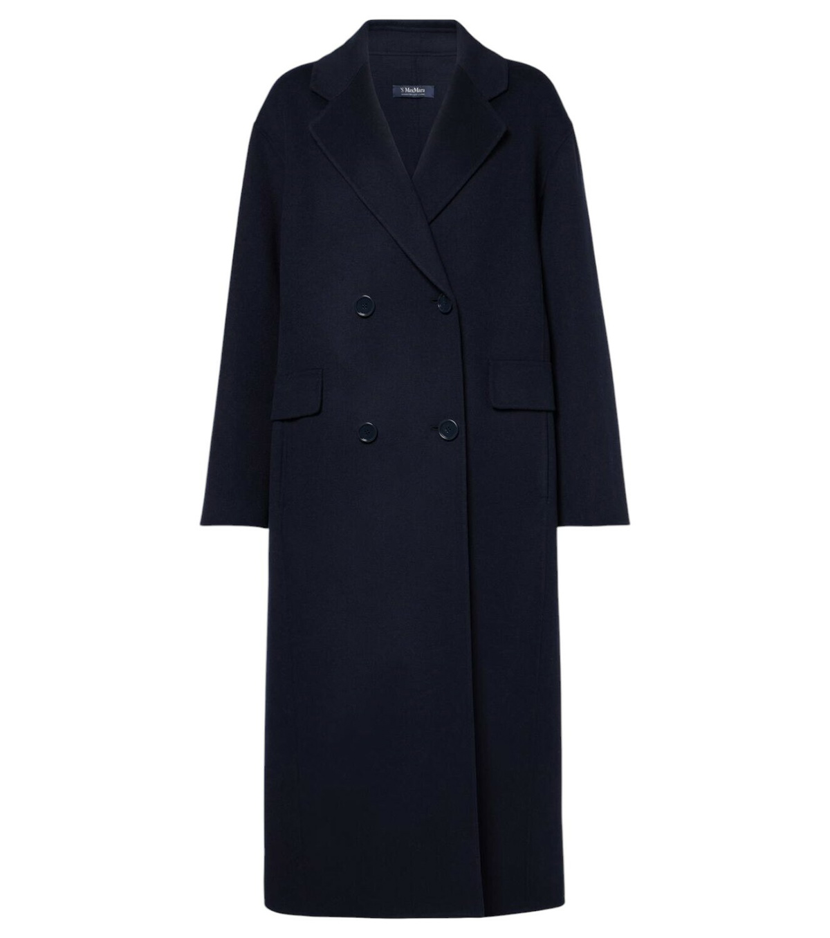 【送料 関税込】’S Max Mara Favola belted coat S Max Mara Favola double-breasted virgin wool coat S Max Mara