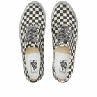 Vans Vault UA OG Authentic LX Sneakers in Stressed Black/Checkerboard