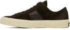 TOM FORD Brown Cambridge Sneakers