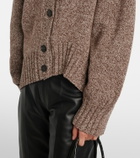 The Attico Wool and cashmere cardigan
