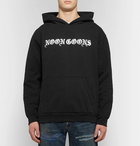 Noon Goons - Logo-Print Cotton-Jersey Hoodie - Men - Black