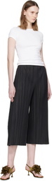PLEATS PLEASE ISSEY MIYAKE Black Mellow Pleats Trousers