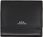 A.P.C. Black Lois Compact Small Wallet
