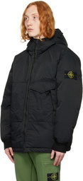 Stone Island Black Opaque Down Jacket