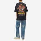 END. x Represent Eagles T-Shirt in Stained Black