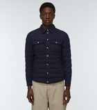 Moncler - Mirmandix cashmere-blend down overshirt