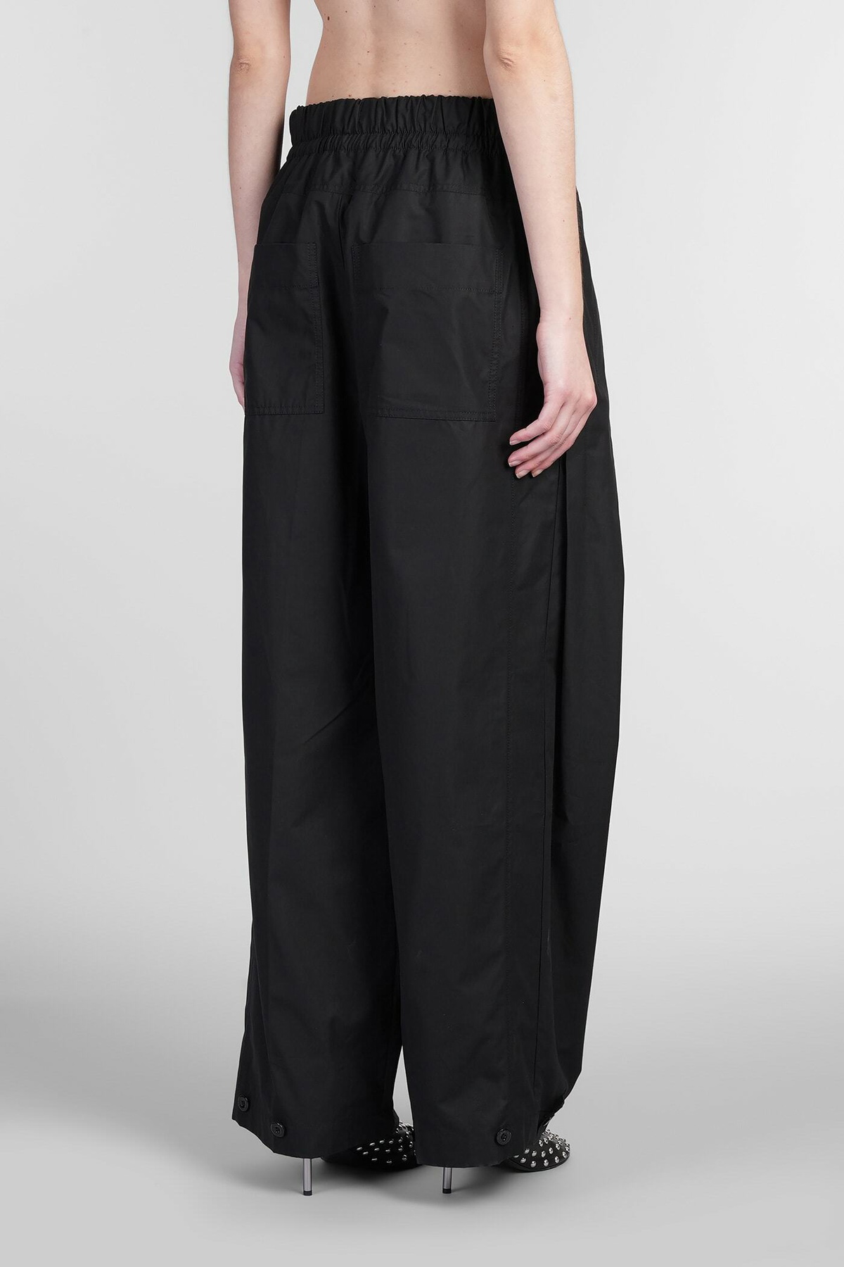 【送料&関税込】Jil Sander Trousers 68 Pants In Black Cotton Jil Sander Trousers 68 Pants In Black Cotton Jil Sander