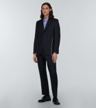 Comme des Garcons Homme Deux - Zip-embellished wool blazer