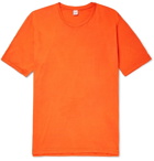 Aspesi - Slim-Fit Cotton-Jersey T-Shirt - Orange