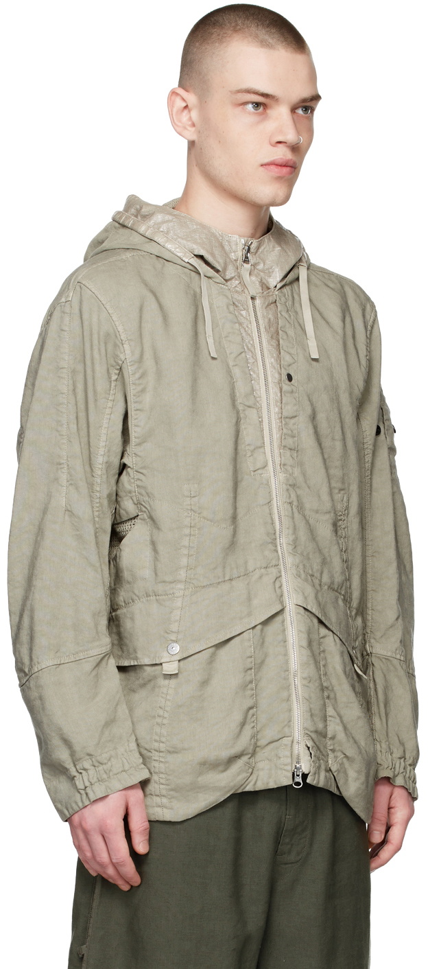 Stone Island Shadow Project Khaki C1 Cordura Coat Stone Island