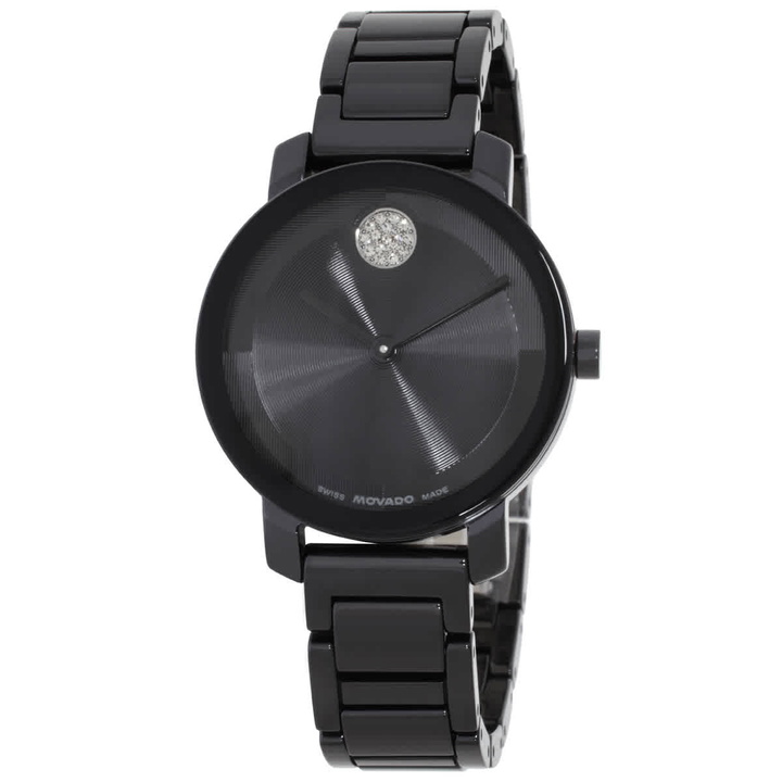 Photo: Movado BOLD Evolution 2.0 Quartz Black Dial Ladies Watch 3601235