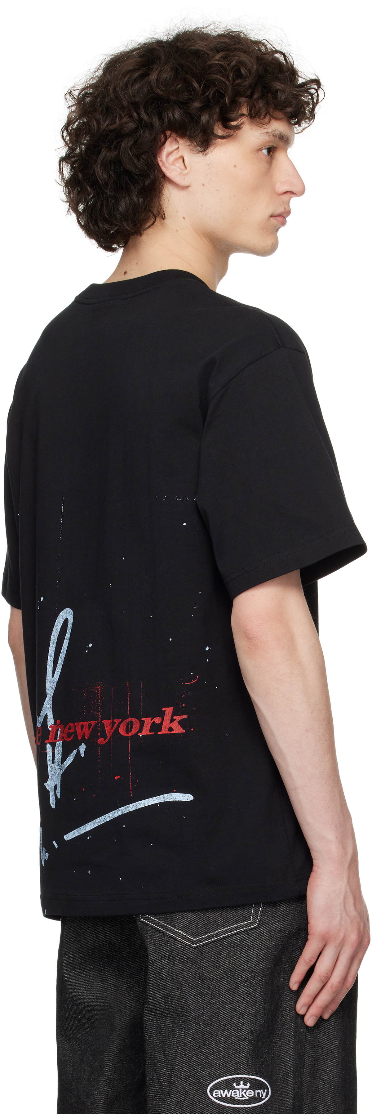★Awake NY★ ブラック Gil Scott-Heron Icon Tシャツ GIl Scott-Heron Icon Tee – Awake NY