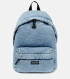 Balenciaga Padded denim backpack