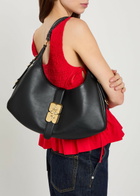 Ganni Kat Small Leather Shoulder bag - Black - One Size