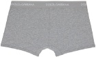 Dolce & Gabbana Two-Pack Gray Boxer Briefs