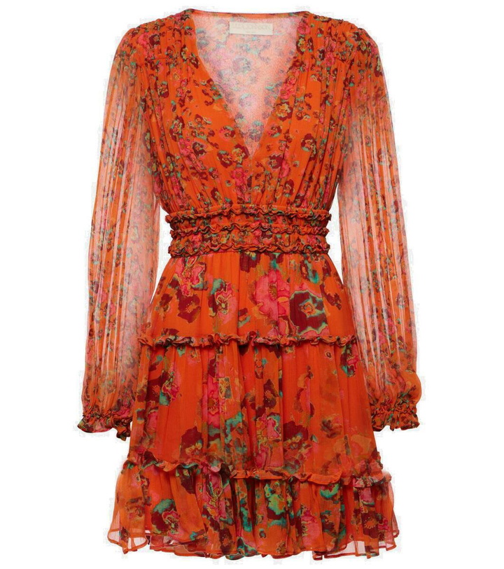 Photo: Ulla Johnson Lya floral silk minidress