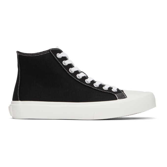 Photo: Article No. Black Vulcanized High-Top Sneakers