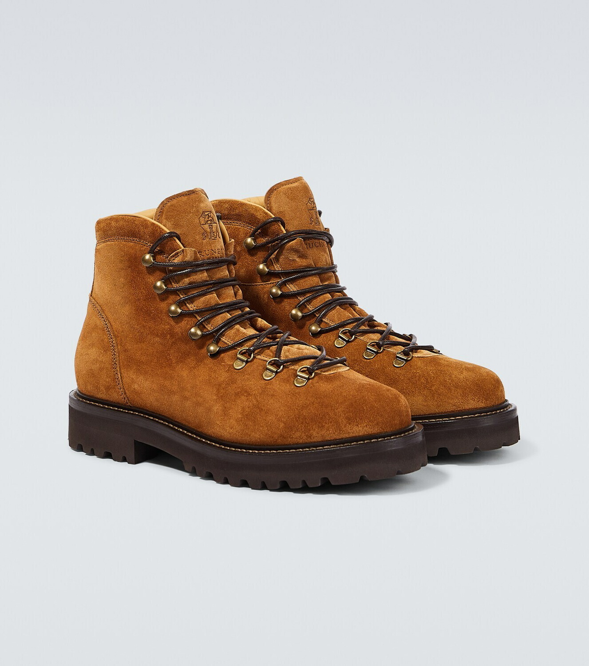 Brunello Cucinelli Women Texan Suede Ankle Boot
