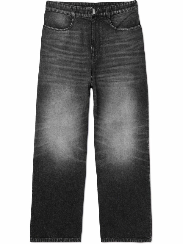 Photo: Givenchy - Wide-Leg Jeans - Black