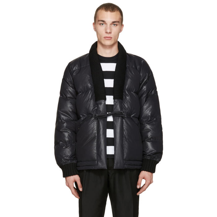 Photo: Visvim Black Down Dotera Coat