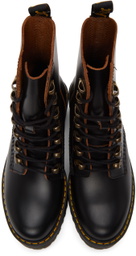 Dr. Martens Black Leona Boots