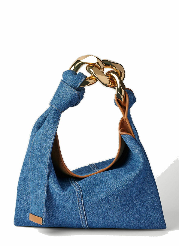 Photo: JW Anderson - Chain Hobo Shoulder Bag in Blue