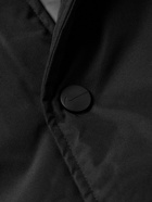 Nike - Solo Swoosh Logo-Appliquéd Padded Nylon Jacket - Black