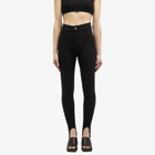 Casablanca Women's Stirrup Leggings in Black