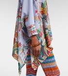 Etro Floral silk blouse