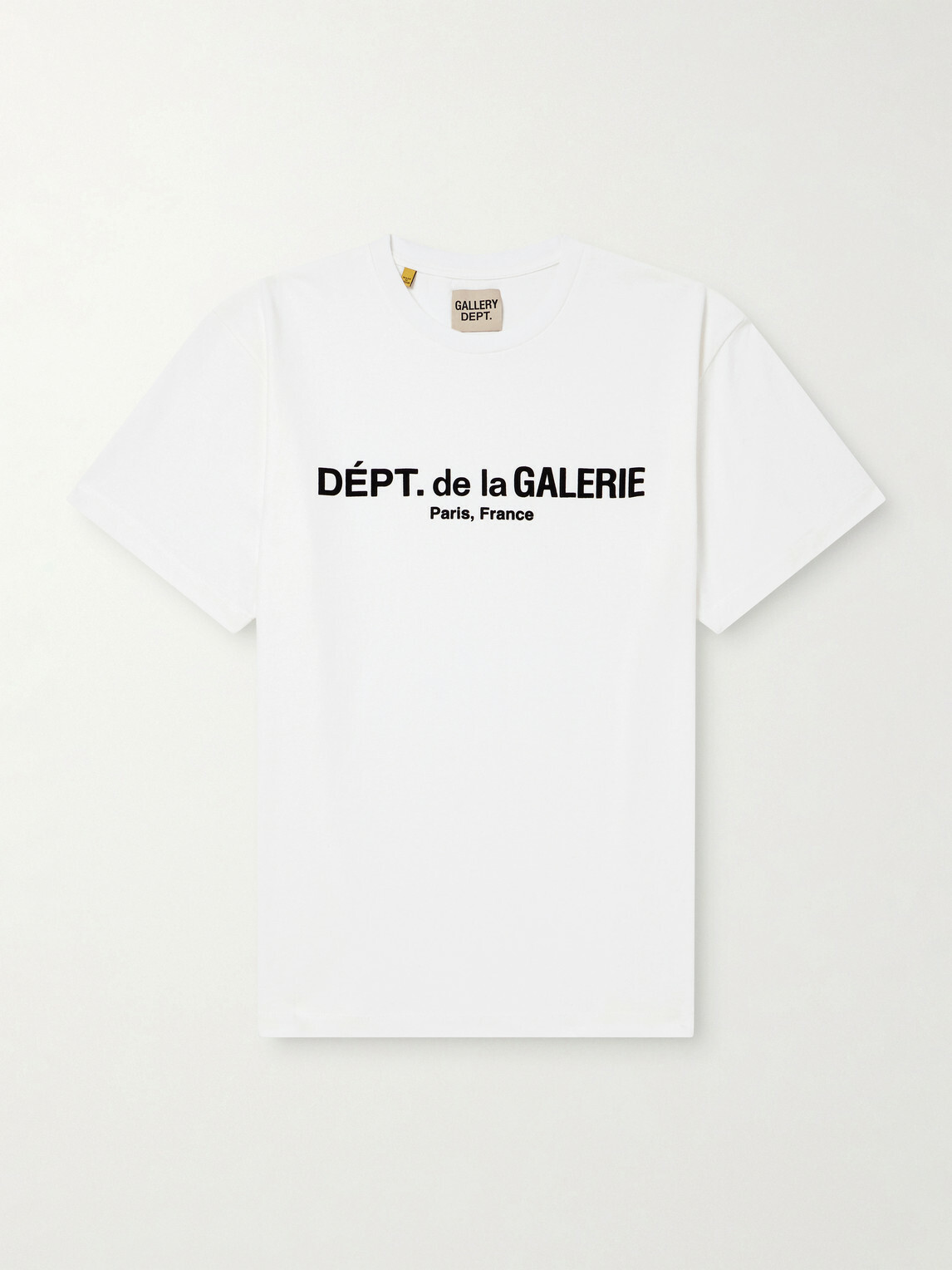 Gallery Dept. - Logo-Appliqué Cotton-Jersey T-Shirt - White