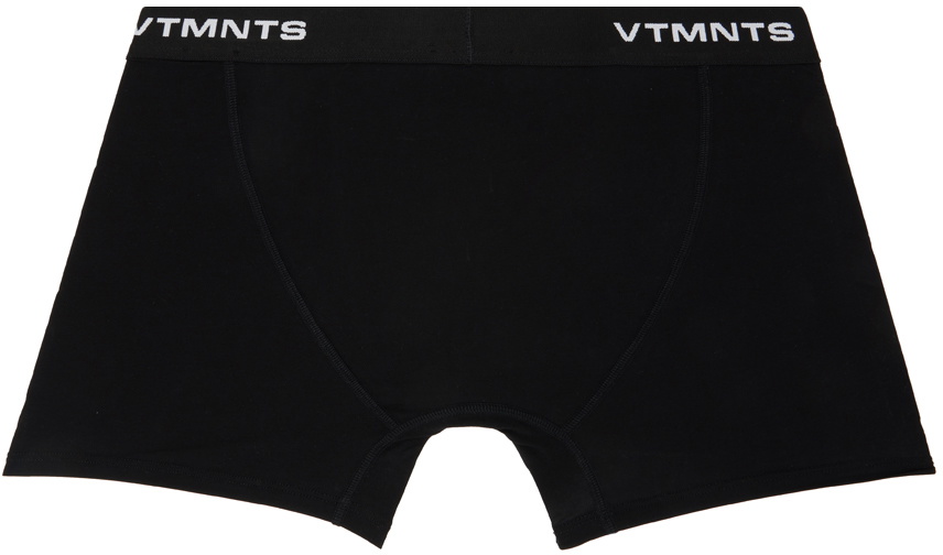 VTMNTS Black Woven Boxers