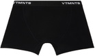 VTMNTS Black Woven Boxers