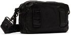 Officine Creative Black Helmet 01 Messenger Bag