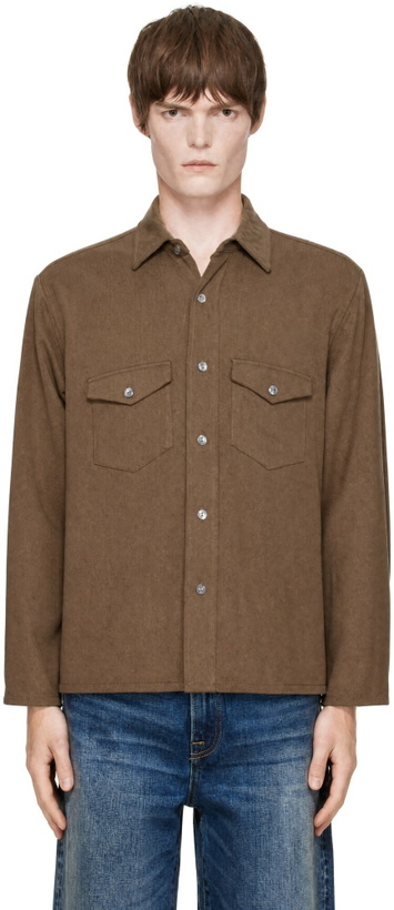 Photo: Second/Layer Brown Field Shirt