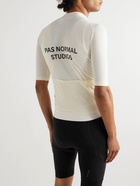 Pas Normal Studios - Essential Logo-Print Cycling Jersey - Neutrals