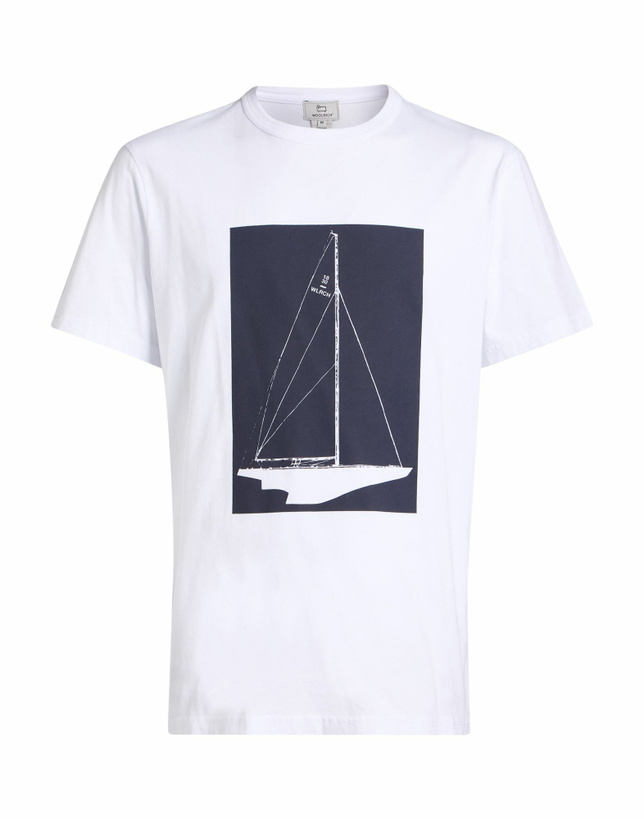 Photo: Woolrich Mens T-shirt in White