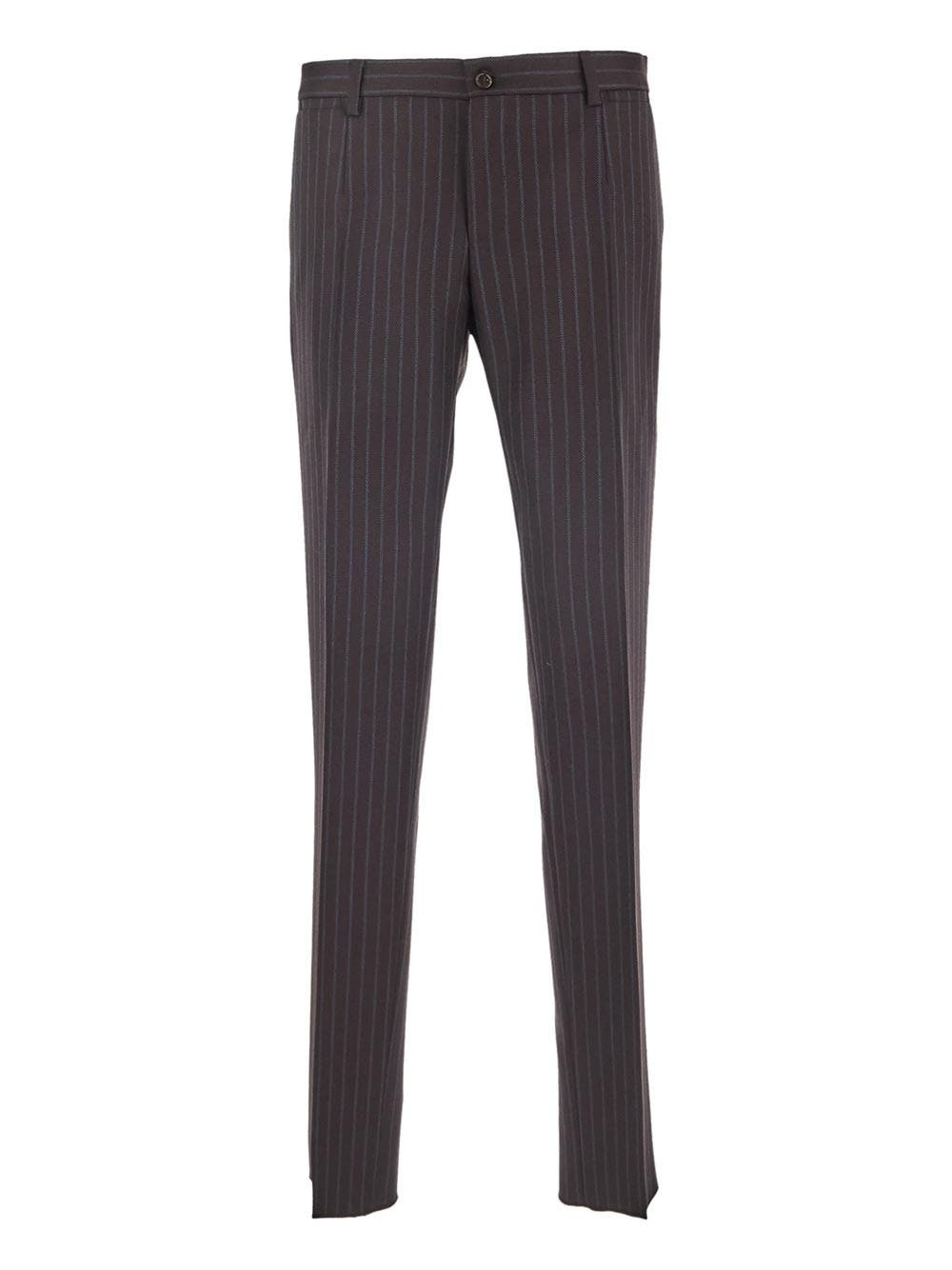 Photo: Dolce & Gabbana Striped Trousers