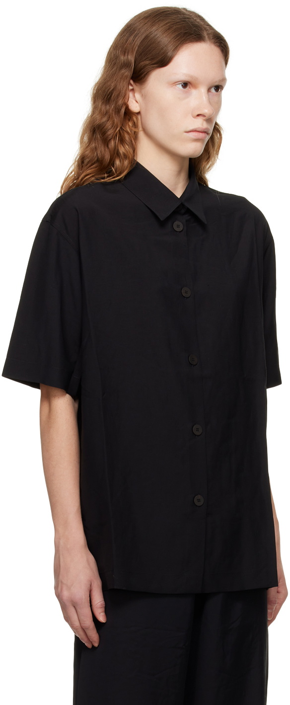 Studio Nicholson Navy Piero Shirt