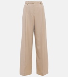 Toteme - Pleated high-rise straight pants