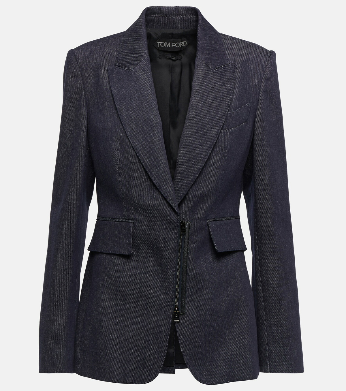 【送料&関税込】Tom Ford Blazer TOM FORD single-breasted Blazer | Black | FARFETCH