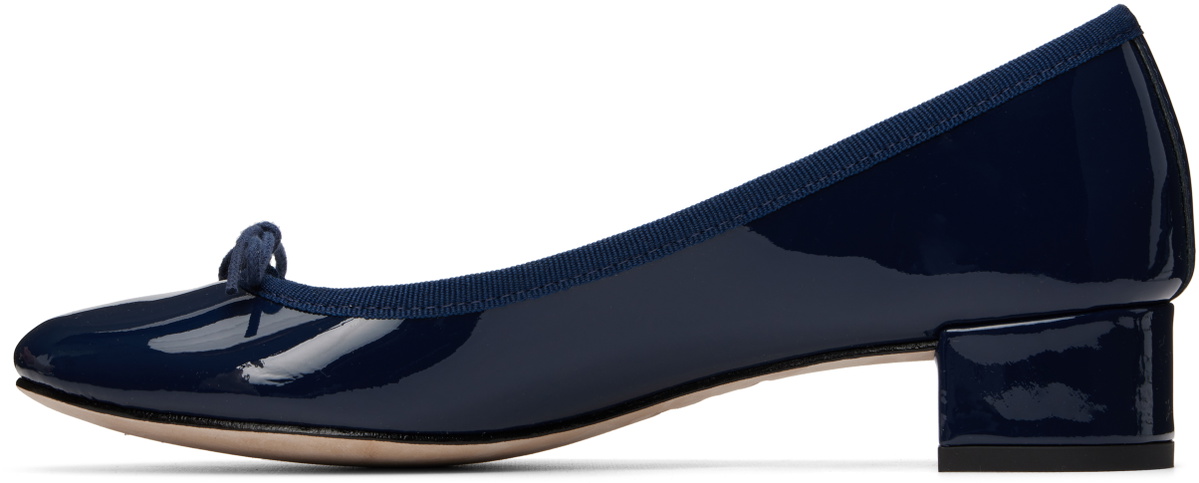 Repetto Navy Camille Heels