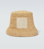 Jacquemus - Le Bob Ficiu raffia bucket hat