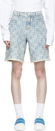 Givenchy Blue 4G Shorts